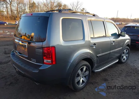 2013 Honda Pilot Touring из США, поврежденный, VIN 5FNYF4H92DB046741